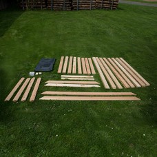 Bausatz für Hochbeet aus Lärchenholz<br/>240 x 100 x 80 cm (BxLxH)